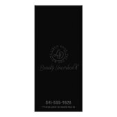 Bloem Strepen Salon Rekkaart Reclamekaart (Achterkant)