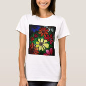 bloem t-shirt (Voorkant)