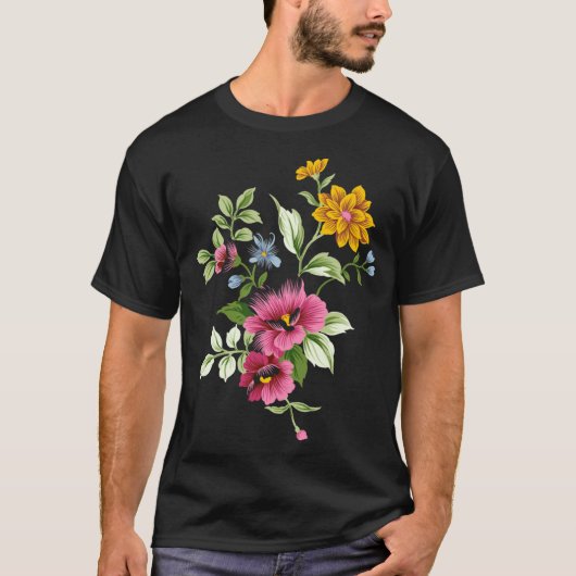 Bloem T-shirt (Voorkant)
