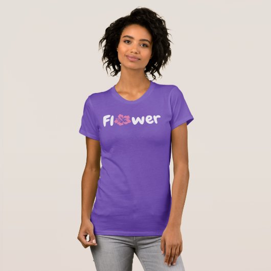 Bloem T-shirt (Voorkant volledig)
