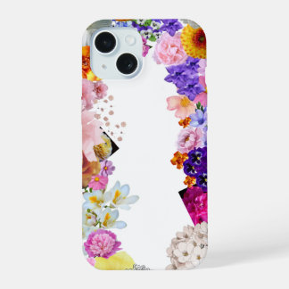 Bloem telefoonhoesje iPhone 15 hoesje
