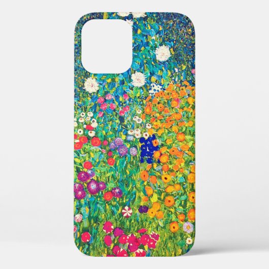 Bloem Tuin, Gustav Klimt Case-Mate iPhone Case (Achterkant)