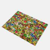 bloem van bloem deurmat (Schuin)