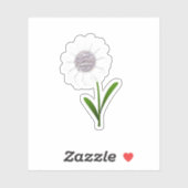 Bloem van de legersticker sticker (Vel)