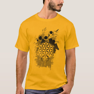 Bloem van de Life Grunge T-shirt