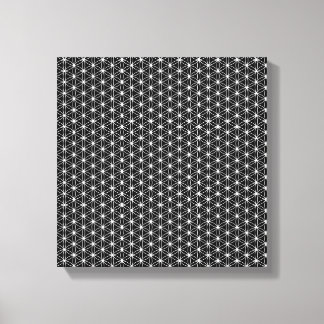 Bloem van de sacharose van het leven canvas afdruk