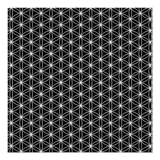 Bloem van de sacharose van het leven perfect poster (Voorkant)