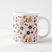 Bloem van de schedel extra grote beker (Rechts)