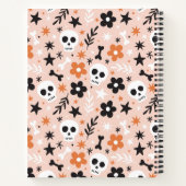 Bloem van de schedel notitieboek (Achterkant)