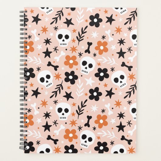 Bloem van de schedel planner (Voorkant)