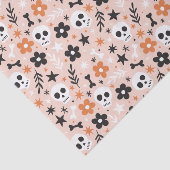 Bloem van de schedel tissuepapier (Detail)