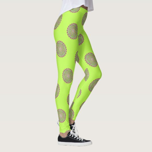 Bloem van het leven - bloesems 2 leggings (Rechts)