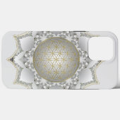 Bloem van het leven - bloesems Mandala 1 Case-Mate iPhone Case (Achterkant (horizontaal))