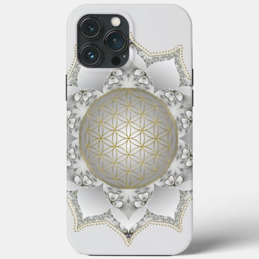Bloem van het leven - bloesems Mandala 1 Case-Mate iPhone Case (Achterkant)