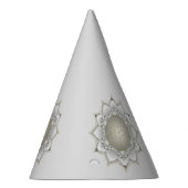 Bloem van het leven - bloesems Mandala 1 Feesthoedjes (Rechts)