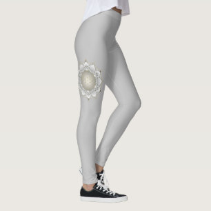 Bloem van het leven - bloesems Mandala 1 Leggings