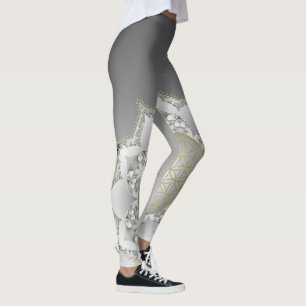 Bloem van het leven - bloesems Mandala 1 Leggings