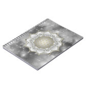 Bloem van het leven - bloesems Mandala 1 Notitieboek (Linkerzijde)