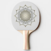 Bloem van het leven - bloesems Mandala 1 Tafeltennisbatje (Achterkant)