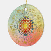 Bloem van het leven / Blume des lebens - Ornament  (Links)