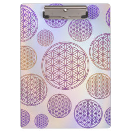 Bloem van het leven / Blume des Lebens - patroonvi Klembord