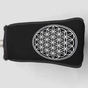 BLOEM VAN HET LEVEN - Heilige Geometrie Symboolomt Golfheadcover