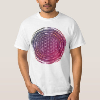 Bloem van het Leven - Inheemse Mandala 3a T-shirt