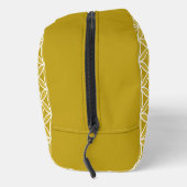 Bloem van het Leven Patroon - Gouden & Wit Toilettasje (Rechts)