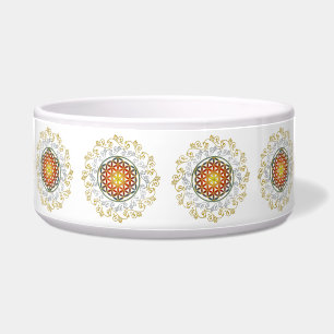 Bloem van het leven - sierplanten Mandala 1 Voerbakje