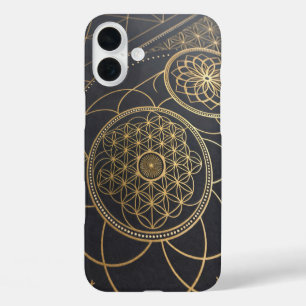 Bloem van het leven Spiral Mystery iPhone 16 Plus Hoesje