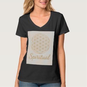 Bloem van het leven - Vrede, energie en Spirituele T-shirt