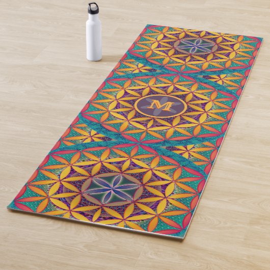 Bloem van het Leven Yoga Mat w/out Monogram (In situ)