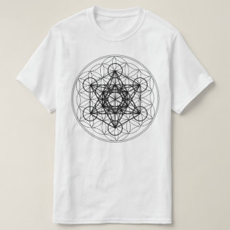 Bloem van het shirt van de kubus van Life Metatron