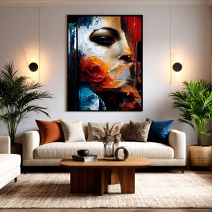 Bloem van Introspectie Poster