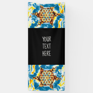 Bloem Van Leven - Kleurrijke Manieren 5 Spandoek