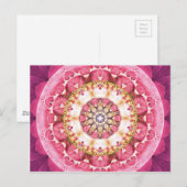 Bloem van leven Mandala 5-kaarten Briefkaart (Voorkant / Achterkant)