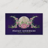 Bloem van leven Triple Moon Lotus Visitekaartje (Voorkant)