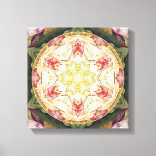 Bloem van levensstandaard Mandala 6 Afdrukken van 