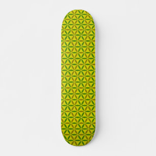 Bloem van levensverzekering - stempelpatroon - BG Skateboard