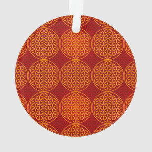 Bloem van levensverzekering - stempelpatroon - ora ornament