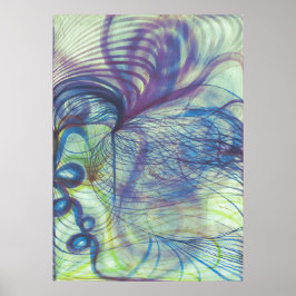 Bloem van Samuel Warrand door Georgiana Houghton P Poster