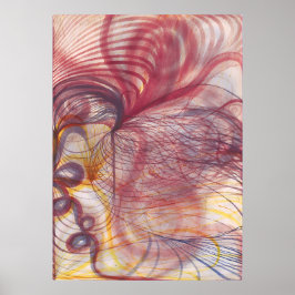 Bloem van Samuel Warrand door Georgiana Houghton Poster