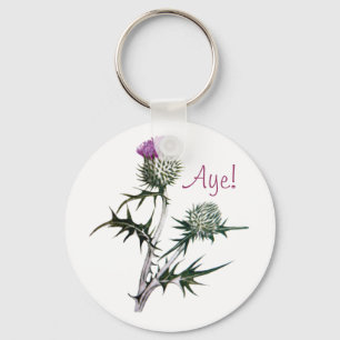 Bloem van Schotland Scottish Independence Keyring Sleutelhanger