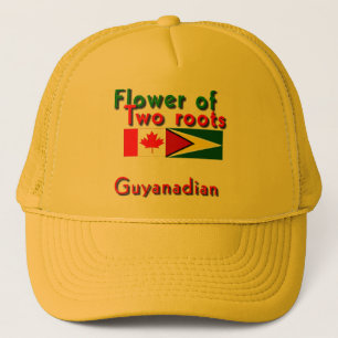 Bloem van twee wortels, guyaan-canada trucker pet