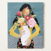 Bloem Vase Girl Planner (Achterkant)