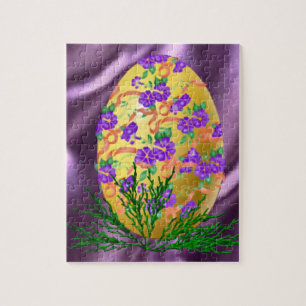 Bloem Verdroogde eieren Legpuzzel