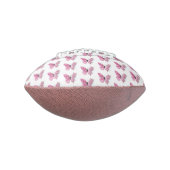 Bloem Vlinder met Roze Sakura American Football (Gedraaid 90)