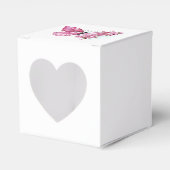 Bloem Vlinder met Roze Sakura Bedankdoosjes (Voorkant Zijde)