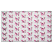 Bloem Vlinder met Roze Sakura Stof (Fat Quarter)