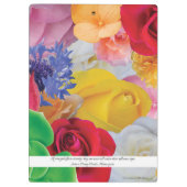 Bloem, voor afdrukkers - Klembord (Achterkant)